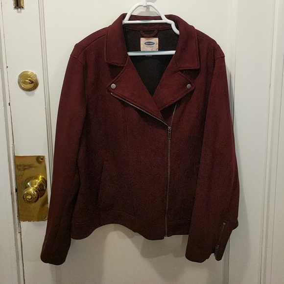 plus size suede moto jacket